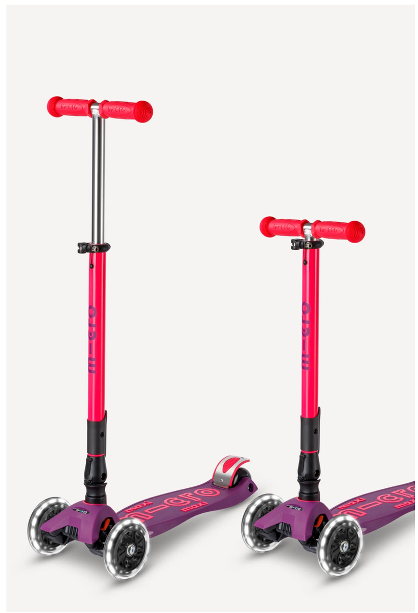Micro Maxi Foldable LED Scooter – BabyBliss