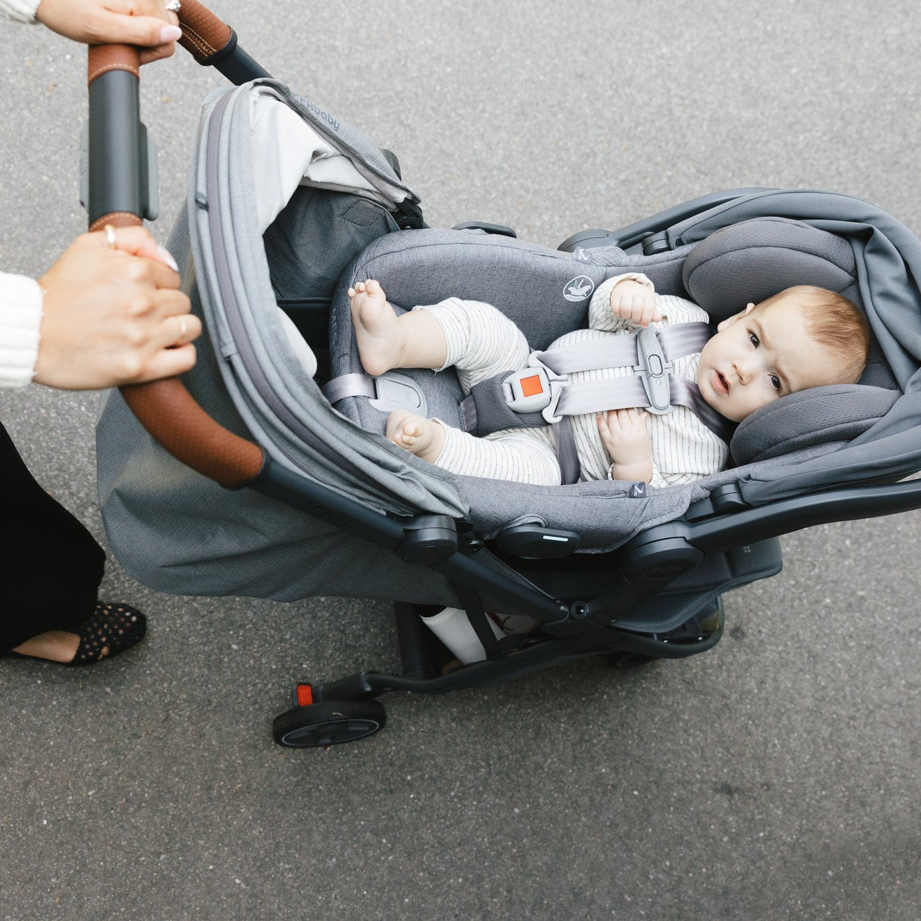 UPPAbaby Minu V3 Stroller Greyson