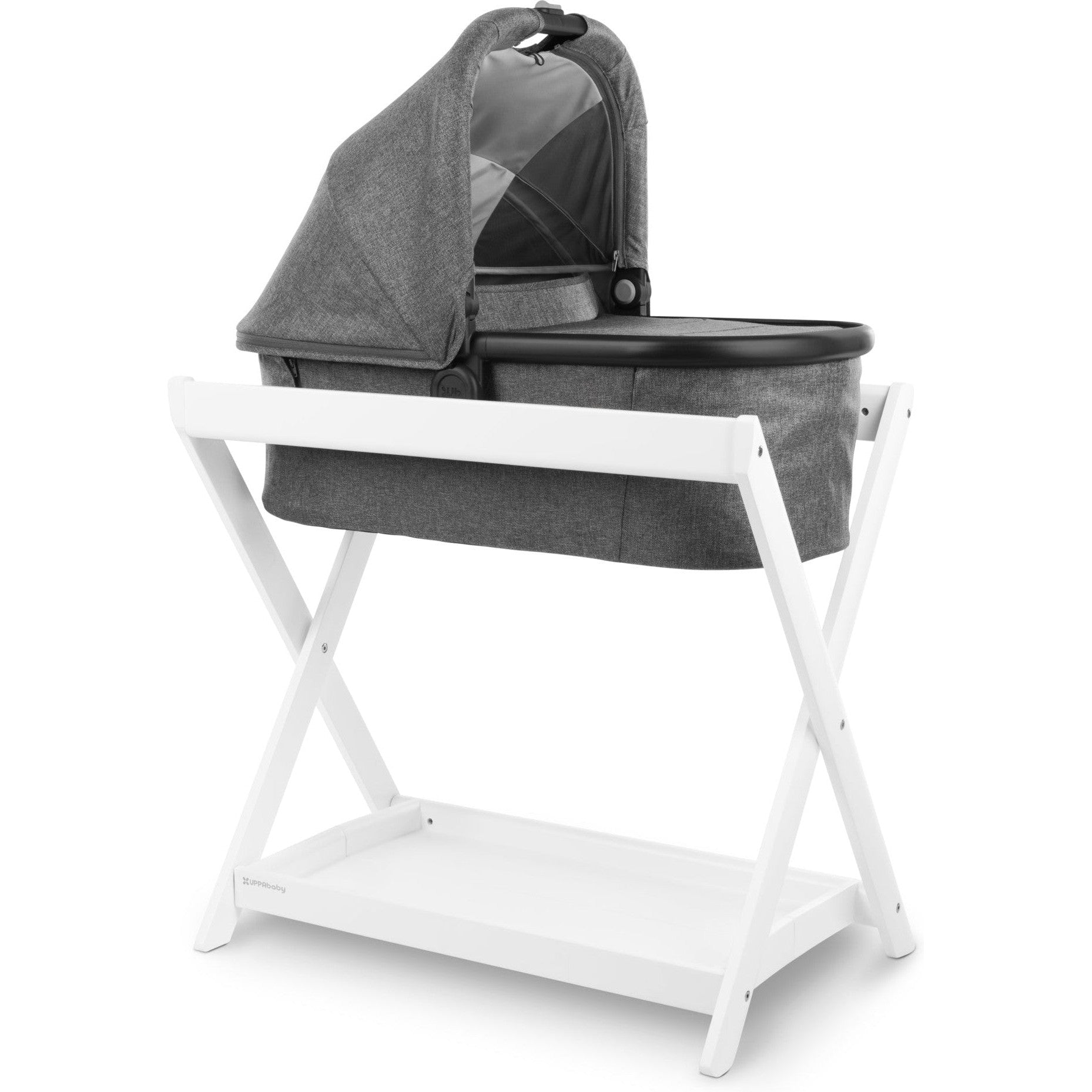 weight limit uppababy vista bassinet UPPAbaby Bassinet V3 - Greyson - Charcoal Mélange