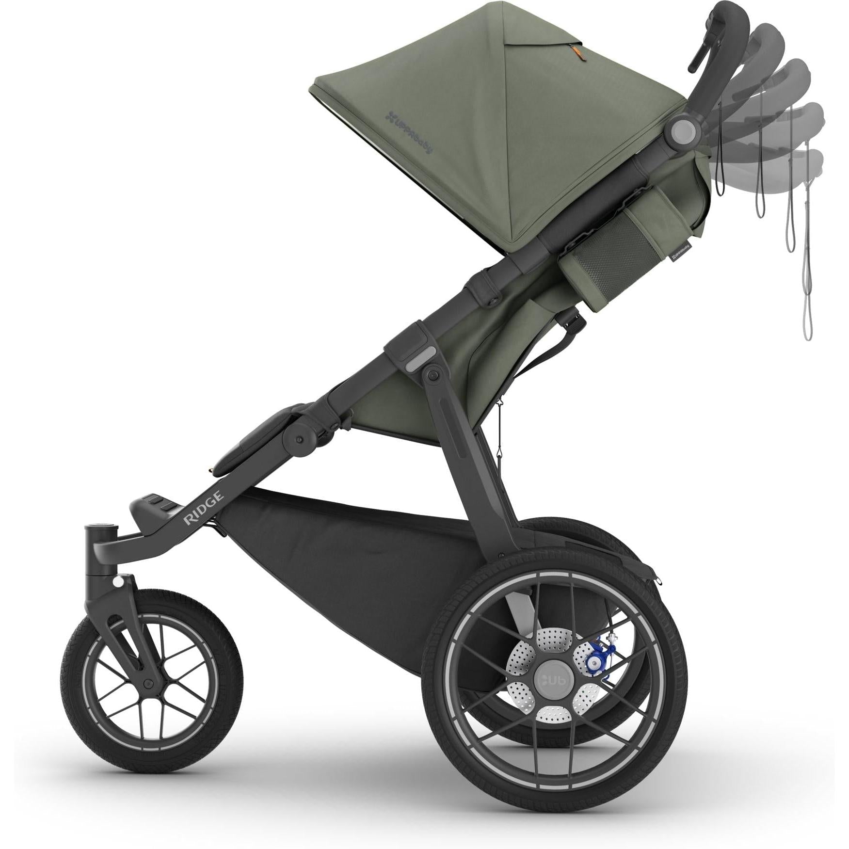 Ridge V2 Stroller Savannah (Pearl Grey)