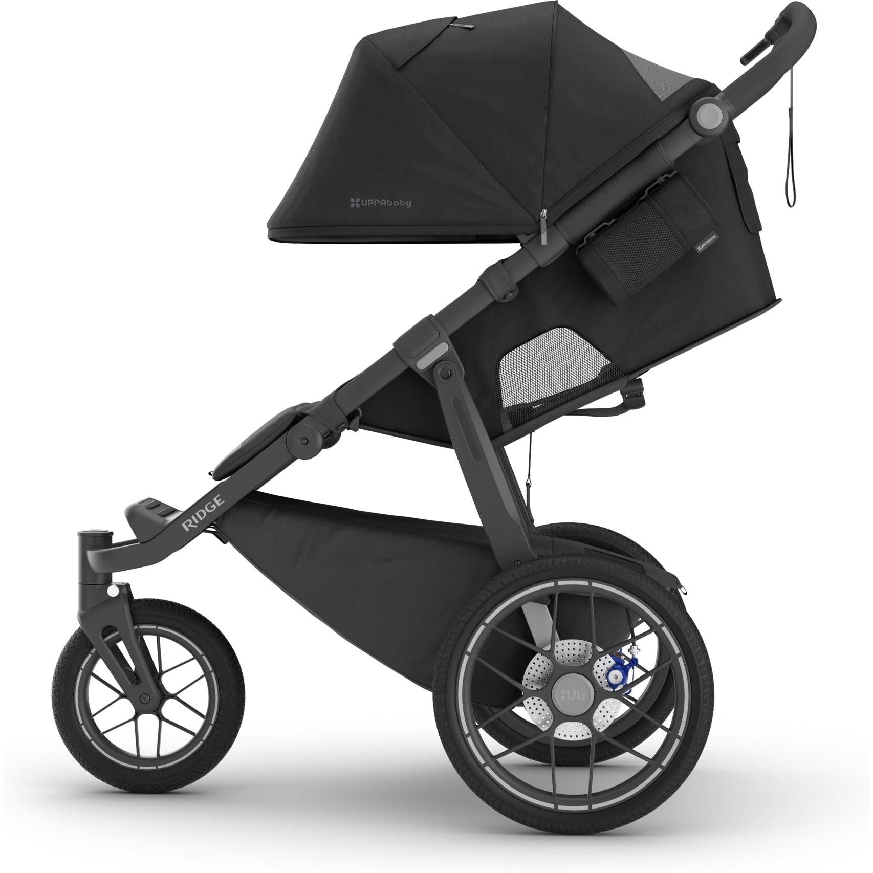 uppababy vista v2 folded dimensions Ridge V2 Stroller Savannah (Pearl Grey)