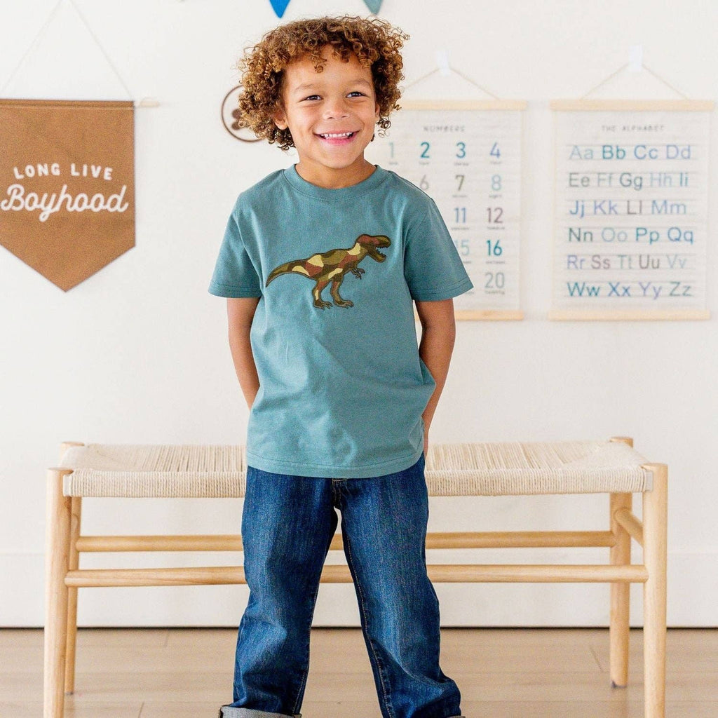 Camo Dino Tee – BabyBliss
