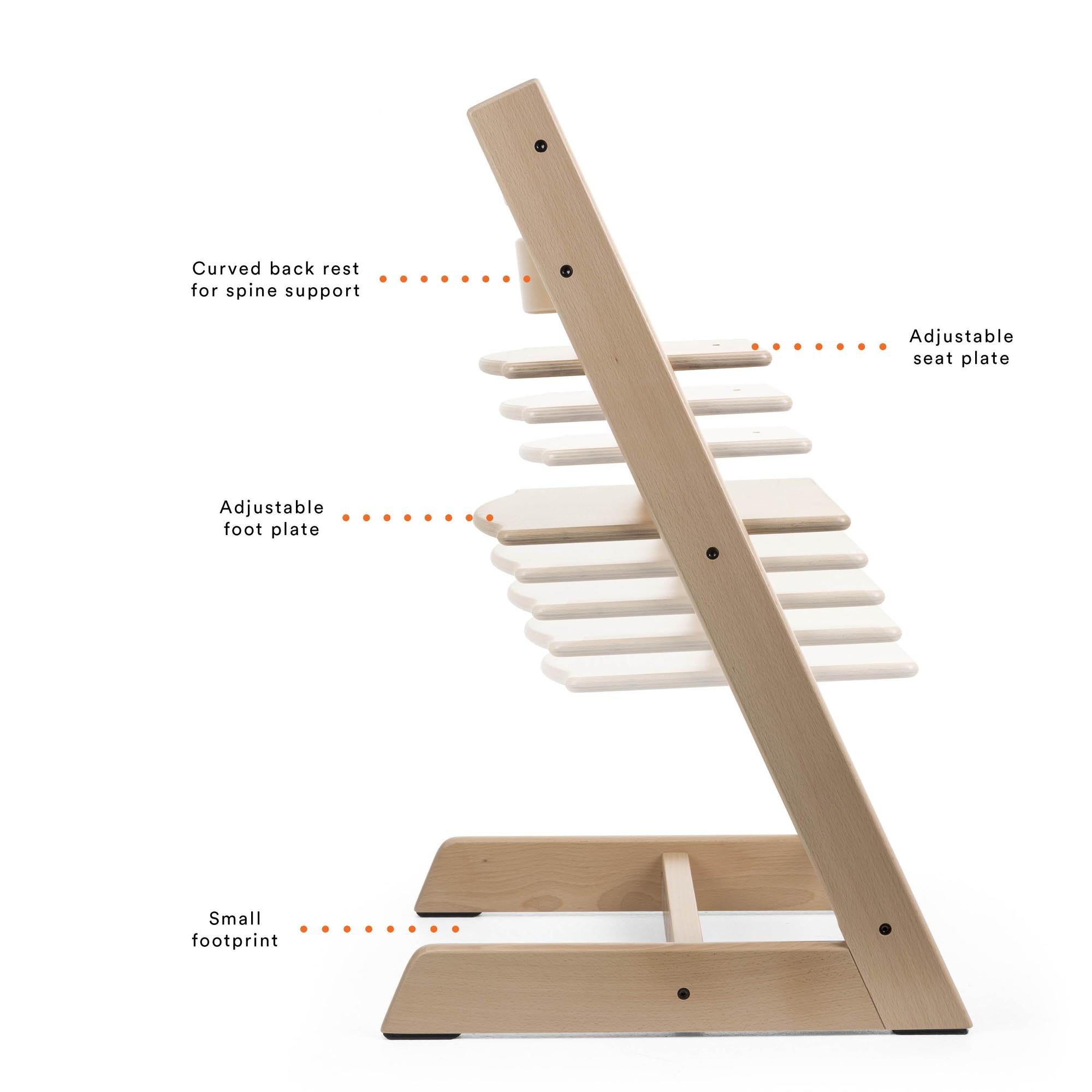 stokke tripp trapp foot rest Stokke Tripp Trapp High Chair2 and Cushion with Stokke Tray