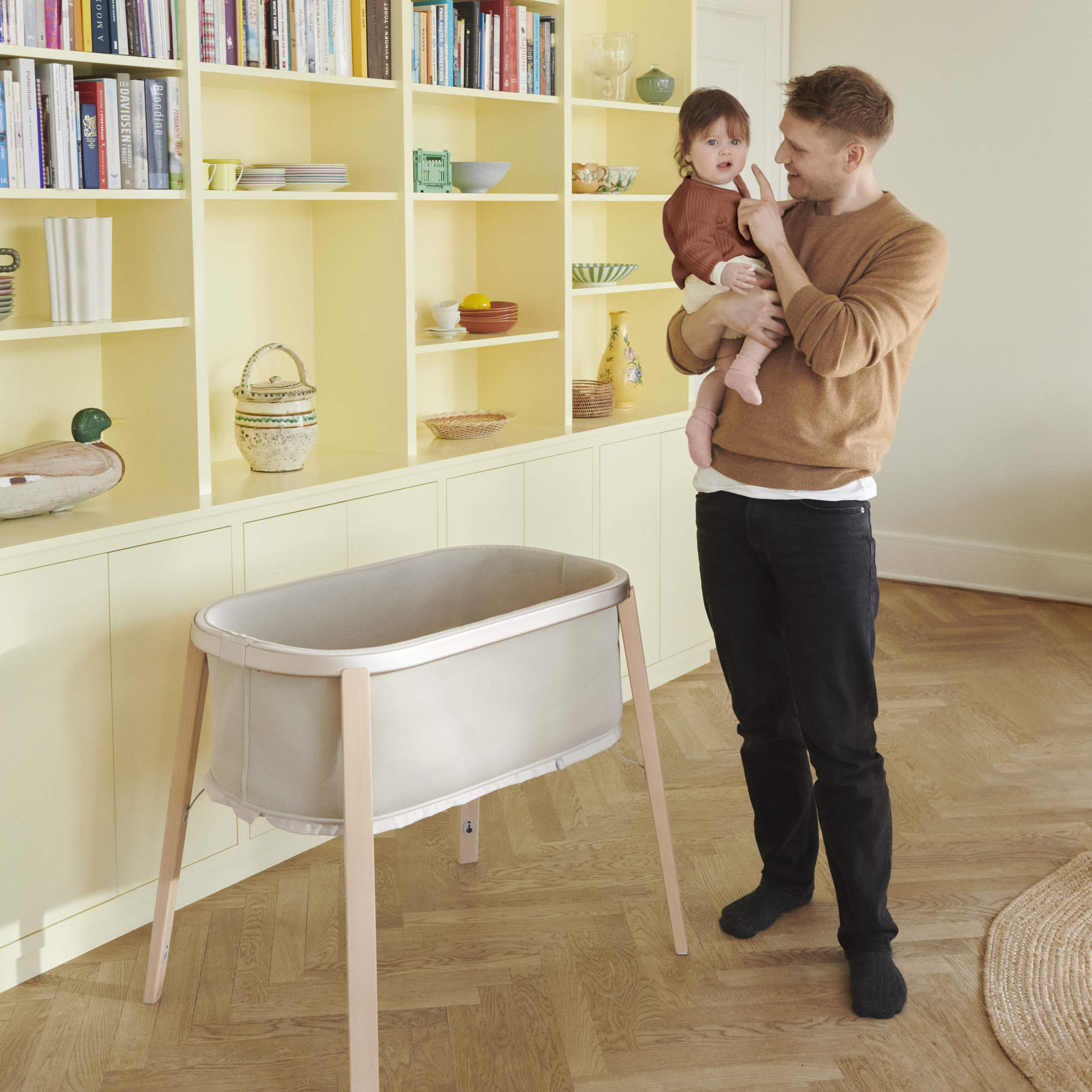 Stokke Snoozi Bassinet Sandy Beige