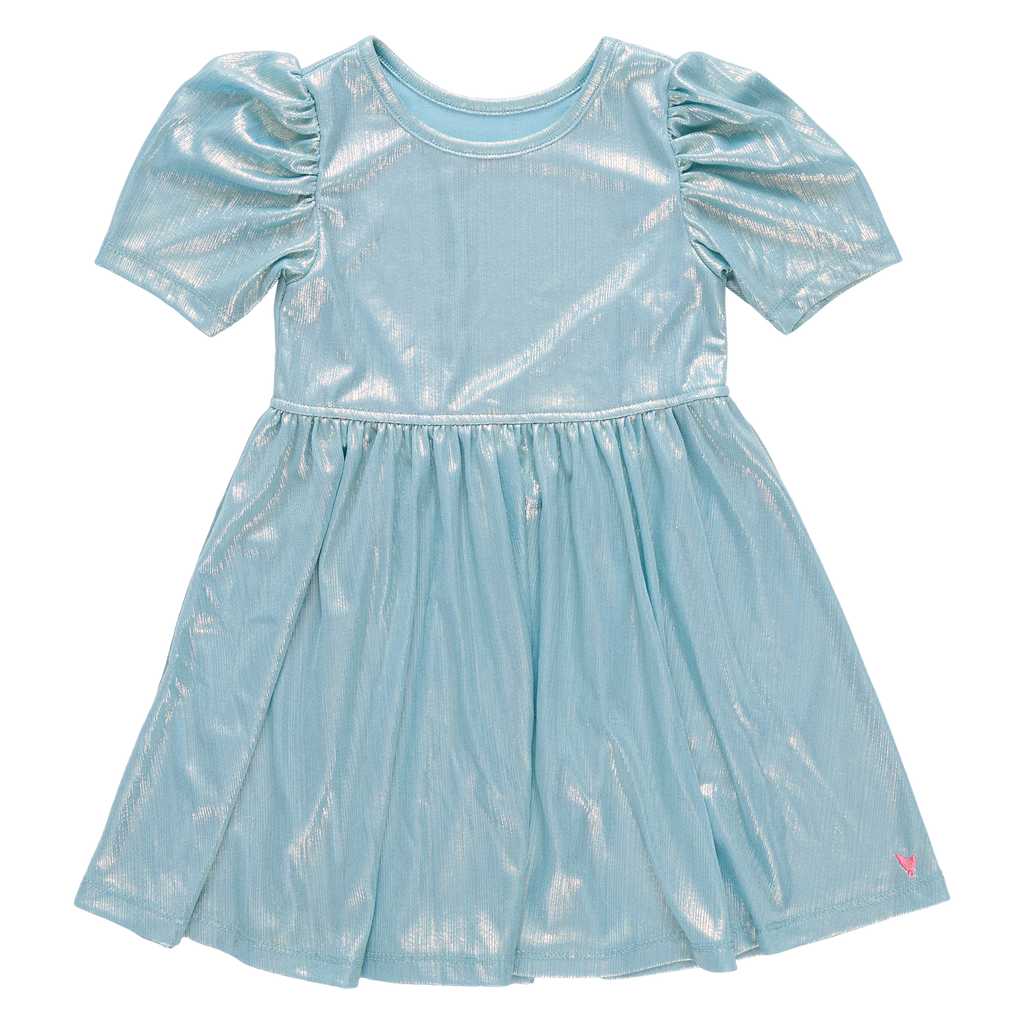 Pink Chicken Lame Dress