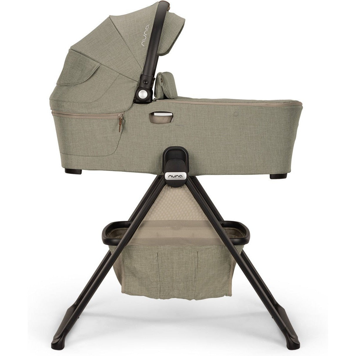 Nuna Demi Next Bassinet + Stand Biscotti
