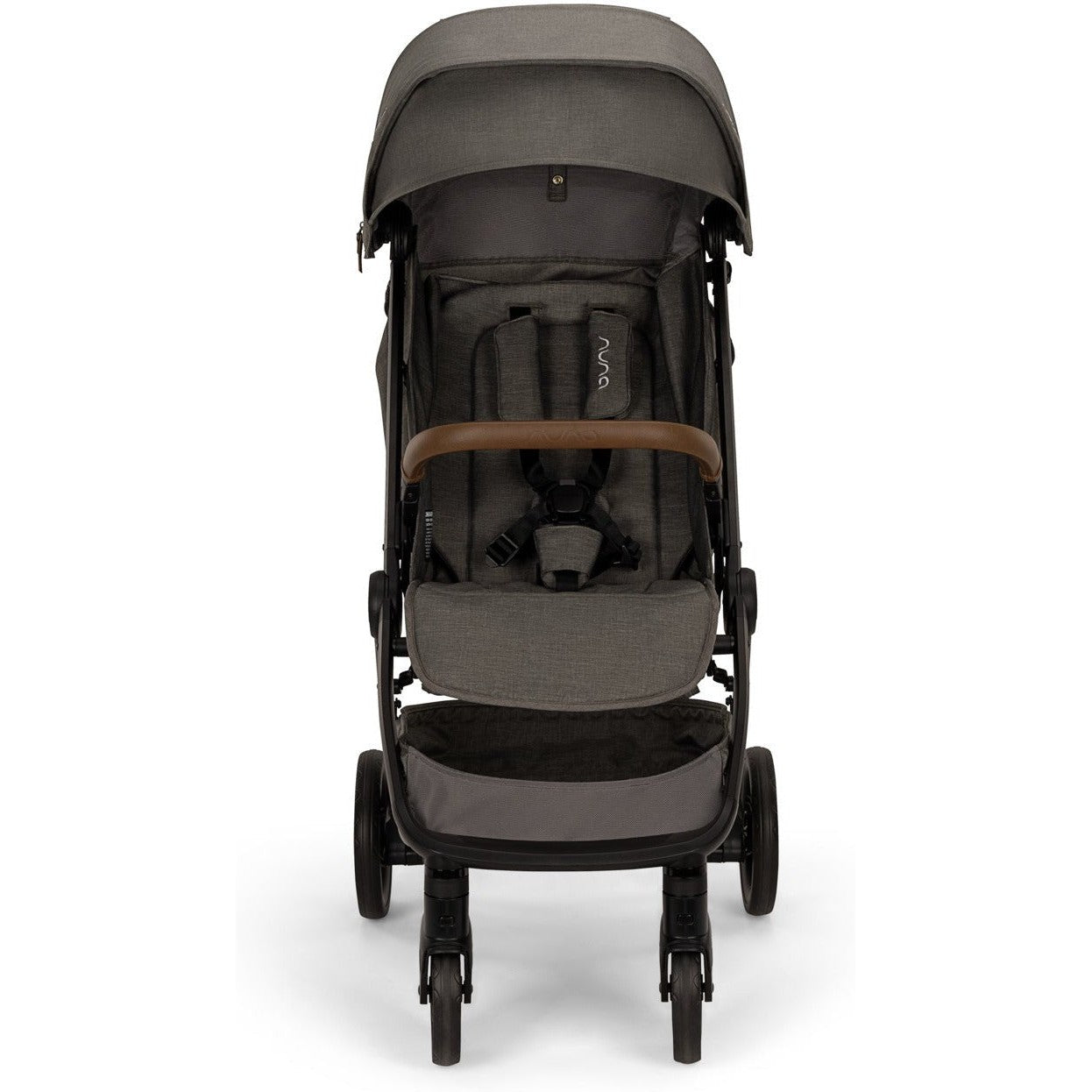 nuna self folding stroller TRVL LX Nuna Stroller Granite