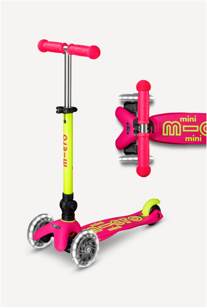 Micro Mini Foldable LED Scooter – BabyBliss