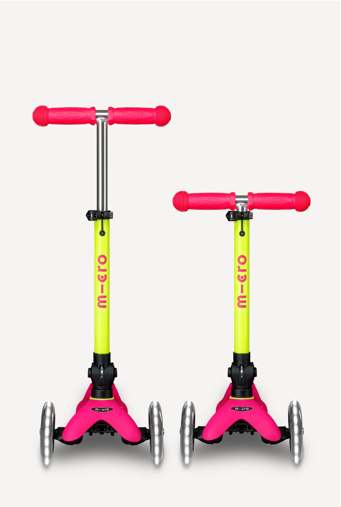 Micro Mini Foldable LED Scooter – BabyBliss