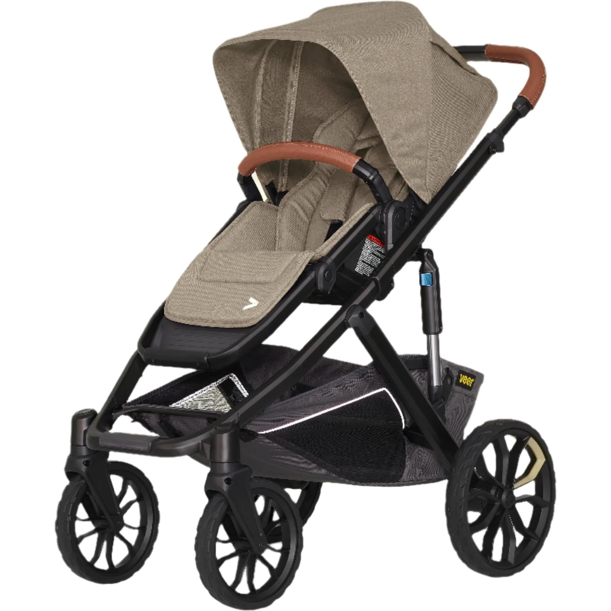 Veer Switch&Roll Stroller (Switchback Seat, &Roll Frame) Brown Mica