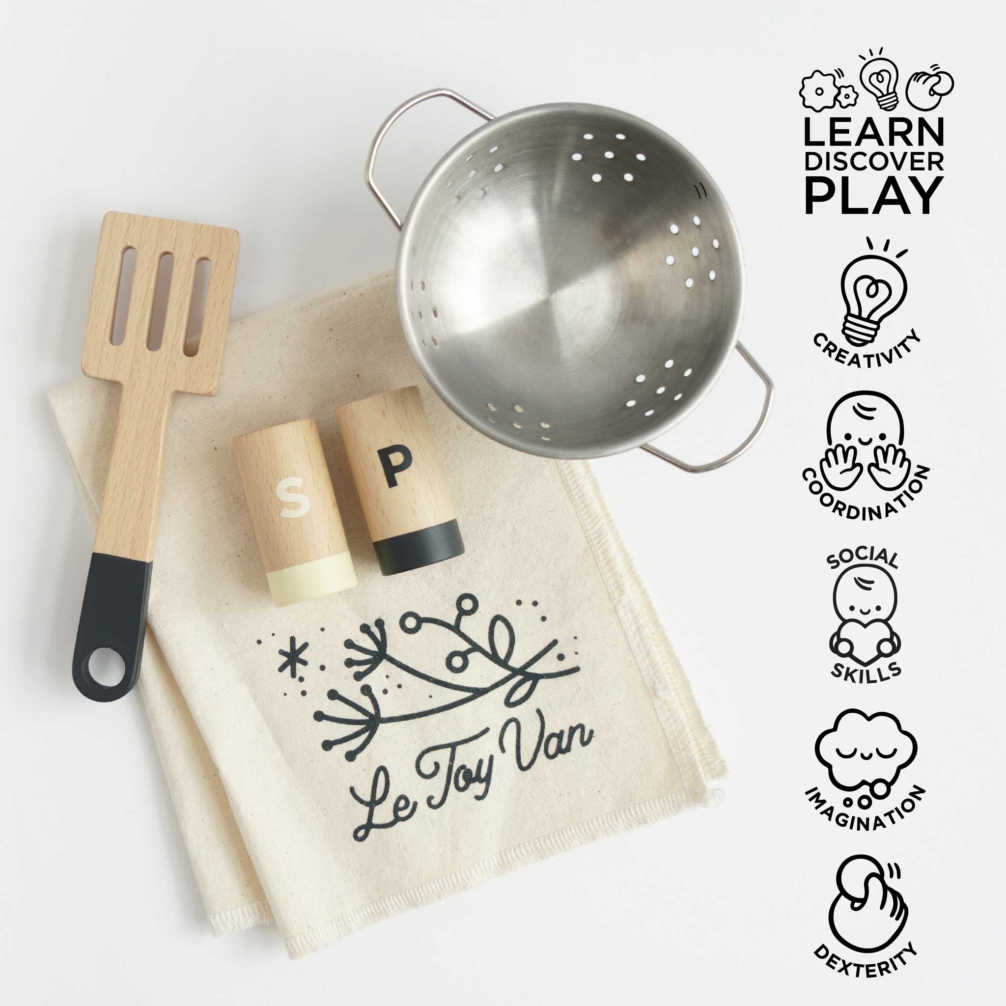 Le Toy Van Honeybake Pots And Pans Set