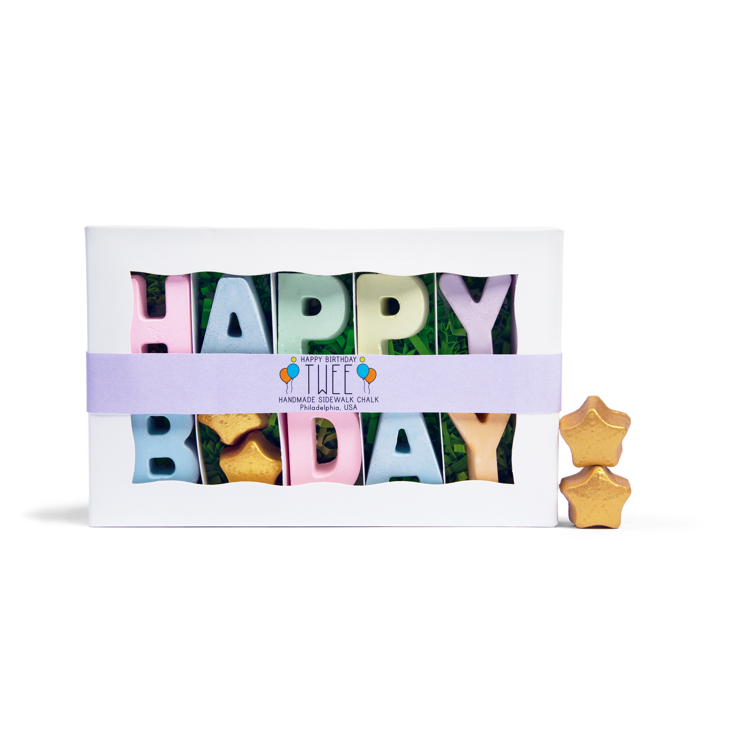 Happy Birthday Handmade Sidewalk Chalk – BabyBliss