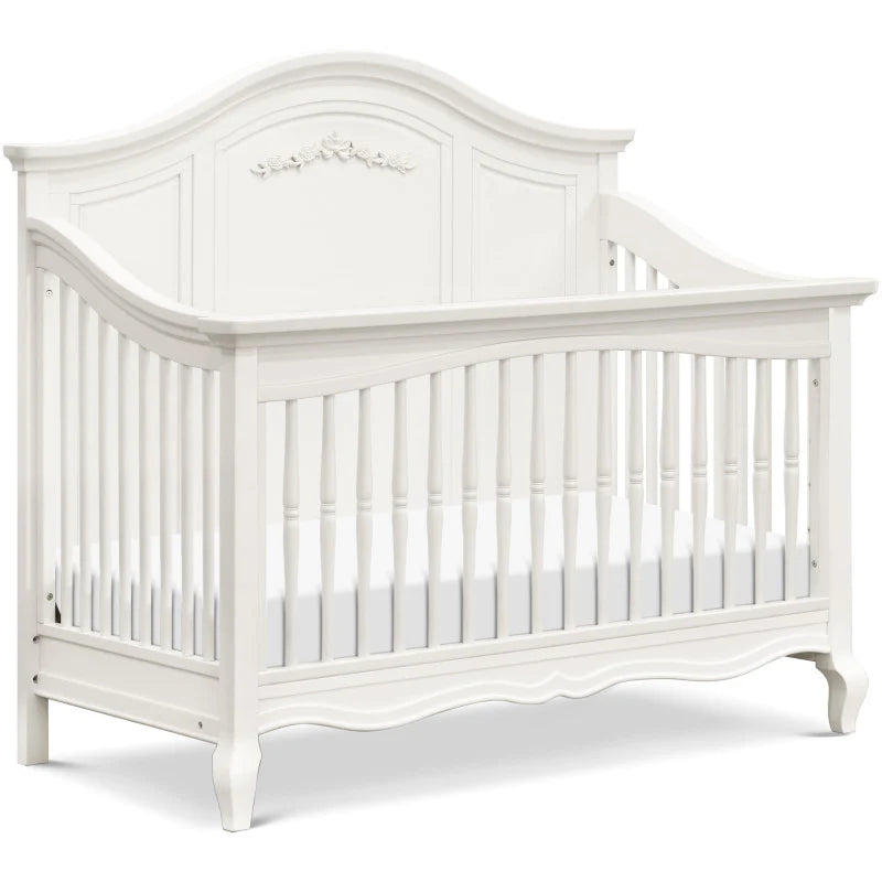 Monogram Mirabelle 4 in 1 Convertible Crib Warm White