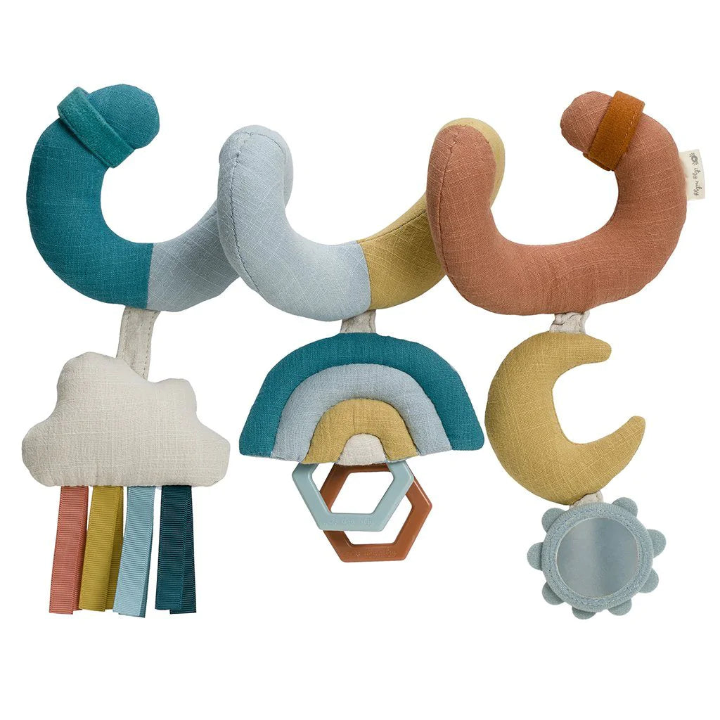 Rainbow Spiral Car Seat Activity Toy BabyBliss