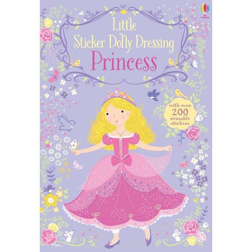 little sticker dolly dressing fairy Usborne Little Sticker Dolly Dressing Rainbow Fairy – Dilly Dally Kids main image 1