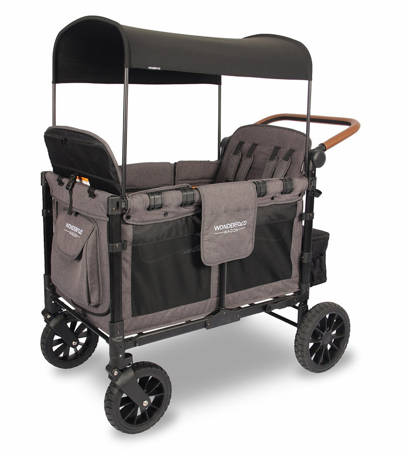 Wonderfold W4 Luxe Quad Stroller Wagon (4 Seater) Shadow Green Camo